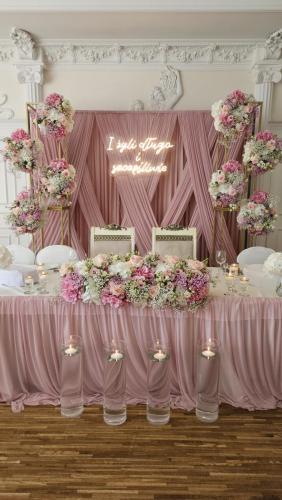 Ścianka ślubna tło 