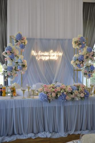 Ścianka ślubna tło 