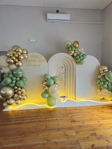 Ścianka balonowa Pierwsza Komunia Święta 