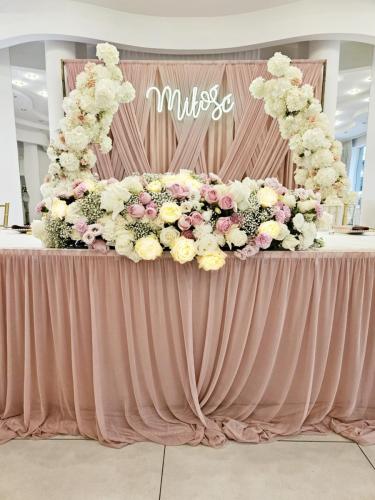 Ścianka ślubna tło 